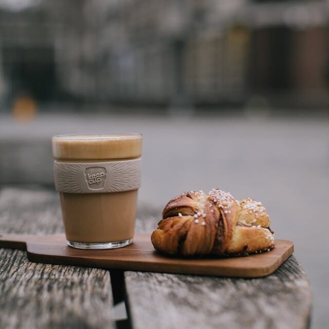 Photo by Lina Kivaka: https://www.pexels.com/photo/focus-photography-of-bread-and-coffee-2286452/