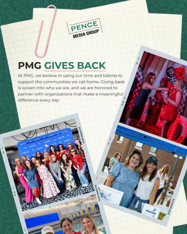It’s #WebsiteWednesday, and today we’re highlighting a page that means a lot to our team. 💚

Giving back has always been part of who we are at Pence Media Group. Through #PMGGivesBack, our team has the opportunity to champion causes close to their hearts, support organizations making a difference and invest our time + talents in the communities we call home.

See how our team is making an impact and explore the #PMGGivesBack gallery via the link in our bio!

#PenceMediaGroup #ConsiderItDone #CommunityImpact #GivingBack